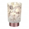 Bomboniera Matrimonio Lampada Vetro Botanic Rosa HERVIT