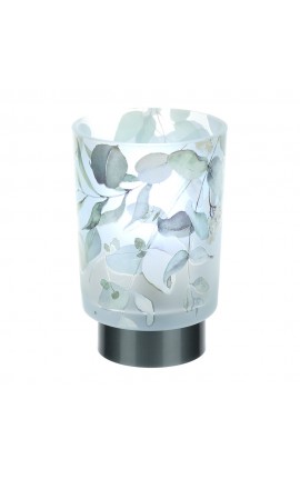Bomboniera Matrimonio Lampada Vetro Botanic Verde HERVIT