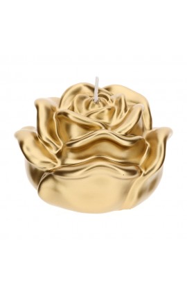 Bomboniera Matrimonio Candela Rosa Oro Matt 12x8 Cm HERVIT