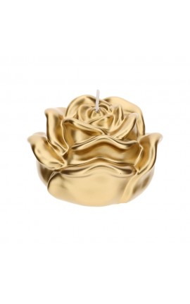 Bomboniera Matrimonio Candela Rosa Oro Matt 7x5 Cm HERVIT