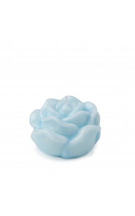 Bomboniera Matrimonio  Candela Rosa Laccata Blu 4,5 Cm HERVIT