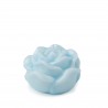 Bomboniera Matrimonio  Candela Rosa Laccata Blu 4,5 Cm HERVIT