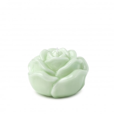 Bomboniera Matrimonio Candela Rosa Verde 10x7 Cm HERVIT