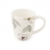 Bomboniera Matrimonio Tazza Mug Porcellana Blooms Con Farfalle HERVIT