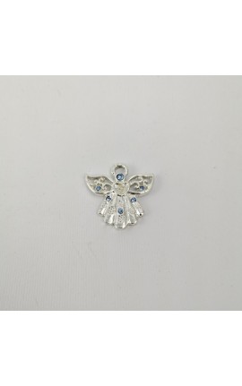 Accessorio Angioletto In Metallo Azzurro