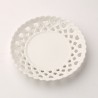 Bomboniera Matrimonio Piatto Porcellana Traforato Cuori HERVIT
