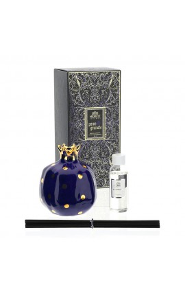 SET PROFUMAMBIENTE GRES BLU E ORO DIA.10X11CM