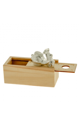 Bomboniera Battesimo Compleanno Box Righello Vespa Brillina