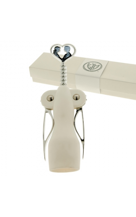 Bomboniera Matrimonio Cavatappi Apribottiglie Metallo Sposi Con Box