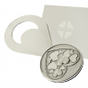 Bomboniera Solidale Matrimonio Apribottiglie Metallo Cuori Con Box