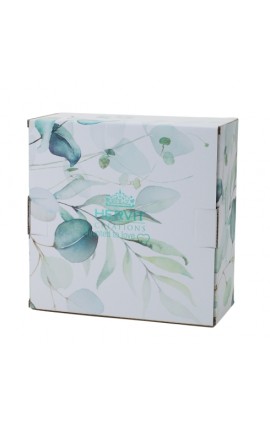LAMPADA VETRO FELCE VERDE DIA.14,5X26 CM HERVIT