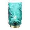 LAMPADA VETRO FELCE VERDE DIA.14,5X26 CM HERVIT