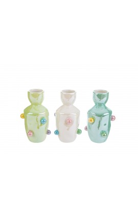 Bomboniera Matrimonio Vasetto Ceramica Balls 3 Assortiti