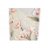 Bomboniera Matrimonio Lampada Vetro Decoro Floreale  d.12xh.20 CM con Shopper