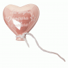 Bomboniera Compleanno Matrimonio Battesimo Magnete Palloncino Rosa Con frase