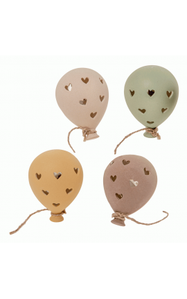 Bomboniera Compleanno Matrimonio Battesimo  Palloncino Led 4 Colori Assortiti