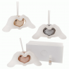 Bomboniera Compleanno Matrimonio Battesimo Profumatore Diffusore Mappando Mani Cuore  3 Assortiti Con Scatola
