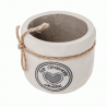 Bomboniera Matrimonio Compleanno Portapiante Ceramica Con Cuore Crescere