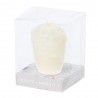 Bomboniera Compleanno Candela Soia Bouquet Bianca Con Box Hervit