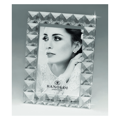 Bomboniera Matrimonio Cornice Portafoto Cristallo Con Box Ranoldi