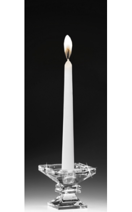 Bomboniera Matrimonio  Candeliere Cristallo Candelabro Portacandela Con Box Ranoldi