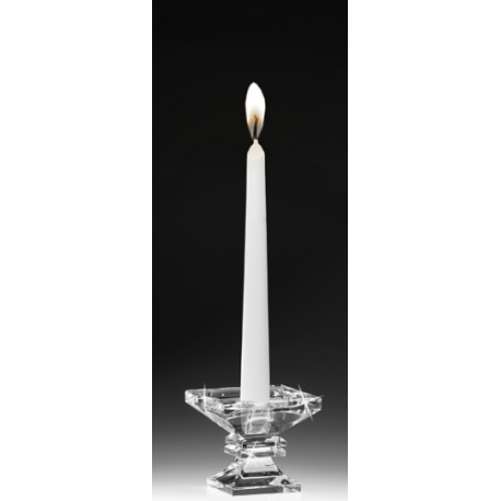 Bomboniera Matrimonio  Candeliere Cristallo Candelabro Portacandela Con Box Ranoldi