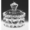 Bomboniera Matrimonio Scatola Tonda Cristallo Portagioie 12x12x13 Cm  Con Box Ranoldi