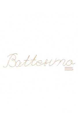 Scritta Led Battesimo