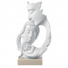 Bomboniera Battesimo Scultura Sacra Famiglia Bianca e Nocciola Bongelli Preziosi