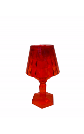Bomboniera Laurea Matrimonio Lampada Portaconfetti Led Rossa AD Bomboniere