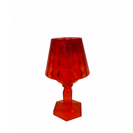 Bomboniera Laurea Matrimonio Lampada Portaconfetti Led Rossa AD Bomboniere