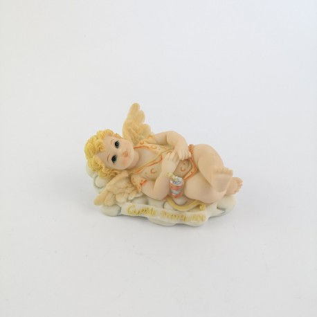 Cupido in Resina Colorata