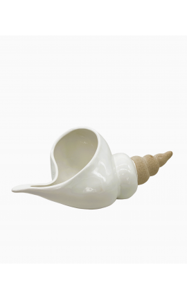 Bomboniera Matrimonio Conchiglia Porcellana Grande Tema Mare AD Bomboniere