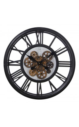 Orologio Da Parete con movimenti degli ingranaggi  Ø51x8cm