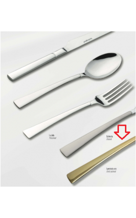 Set 51 Pezzi Posate Acciaio 18/10 Inox Laminata Gold Oro Con Astuccio Lusso Gottinghen