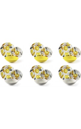 Excelsa Servizio Tavola 18 Pezzi Lemon Grey
