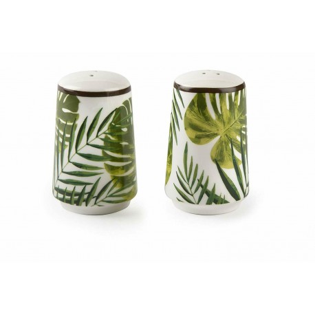 Excelsa Foliage Set Sale e Pepe Ceramica Verde 2 Pezzi