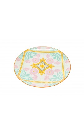 Servizio Piatti  set 18 pezzi piatti decoro aloha Porcellana
