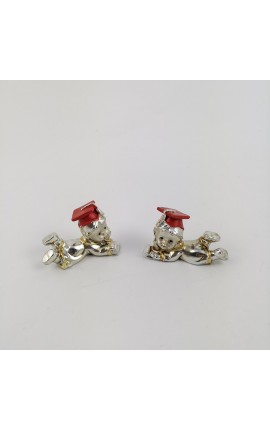 Bimbo Laureando in Resina Argentata 2 Ass.