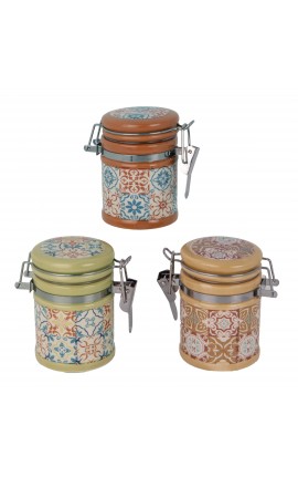 Bomboniera Matrimonio Barattolo Barattolino Porcellana 3 Assortiti Corinto