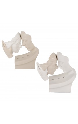 Bomboniera Matrimonio  Coppia Sposi Bacio Led 2 Assortiti