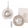 Bomboniera Matrimonio Comunione Profumatore Diffusore Tondo Giro 2 Assortiti Con Box