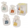 Bomboniera Compleanno Sacchetto con Portachiavi 18 ° esimo Compleanno 4 Assortiti con Box