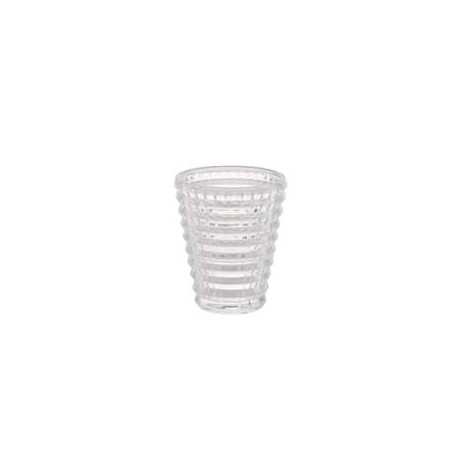 Bomboniera Matrimonio Vaso Vetro Tondo h.10 Cm