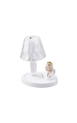 Bomboniera Battesimo Comunione Lampada Led Angelo Angioletto Che Prega Con Mani