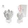 Bomboniera Matrimonio Profumatore Diffusore Cuore Bianco Con Fiori Con Box