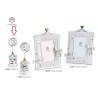 Bomboniera Battesimo Nascita Memoclip Segnaposto Giostrina Cavallucci Celeste