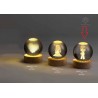 Bomboniera Comunione Globo Su Base Led Con Comunando Con Box
