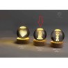 Bomboniera Comunione Globo Su Base Led Con Comunanda Con Box
