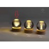 Bomboniera Matrimonio Globo Su Base Led Con Cuore Con Box
